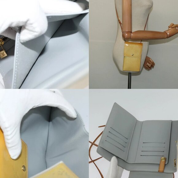 LOUIS VUITTON Monogram Vernis Walker Gris M91031 LV Auth - Picture 15 of 15